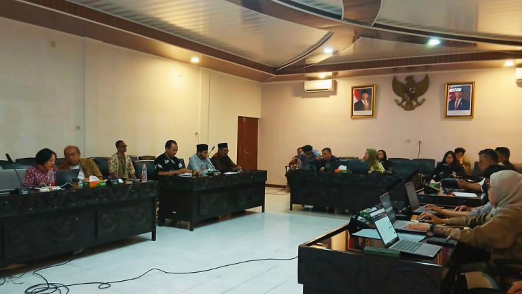 RAPAT AUDIENSI KEGIATAN PERENCANAAN REVITALISASI CAGAR BUDAYA MASJID AGUNG DEMAK